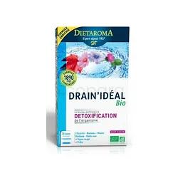 Dietaroma Drain'ideal Bio Detoxification 10ml Boite De 20 Ampoules