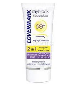 Covermark Rayblock Face Plus Normal Creme Ecran Spf50+ 2 En 1 Invisible 50ml