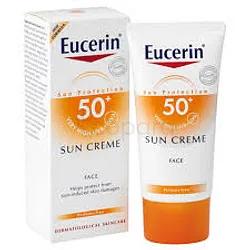 Eucerin Sun Protection Sun Creme Face Spf50+ Dry Skin Sensitive Skin 50ml
