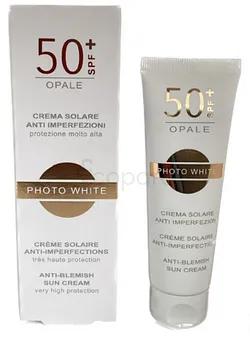 M&d Photo White Creme Solaire Anti Imperfections Opale Spf50+ 50ml