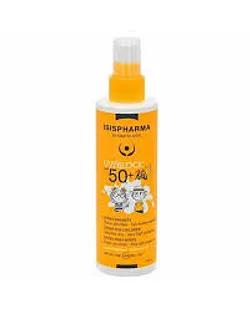 Isispharma Uveblock Spf50+ Kids Spray Solaire Enfants 200ml Reference Coivisi050