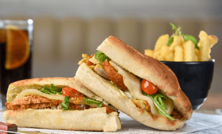 Sandwich Escalope Panée