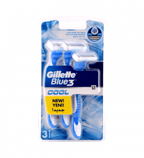 Gilette Blue Jetabelles Blister De3