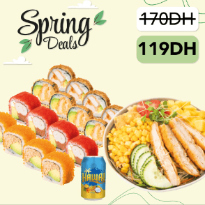 Salade Niwatori et assortiment E 16 Pièces