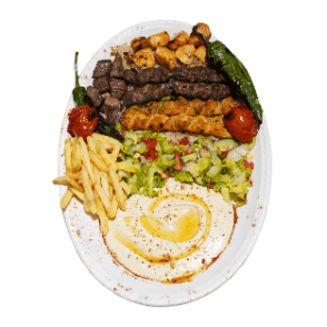 Plat Kabeb Mixte Grillée