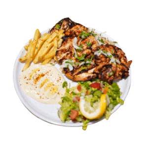 Plat Demi Poulet Grillé