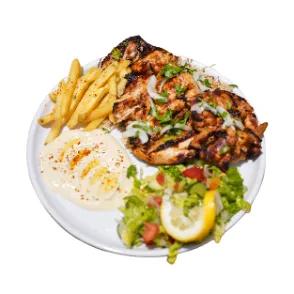 Plat Demi Poulet Grillé