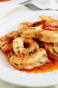 Gambas Sautés à l'Ail