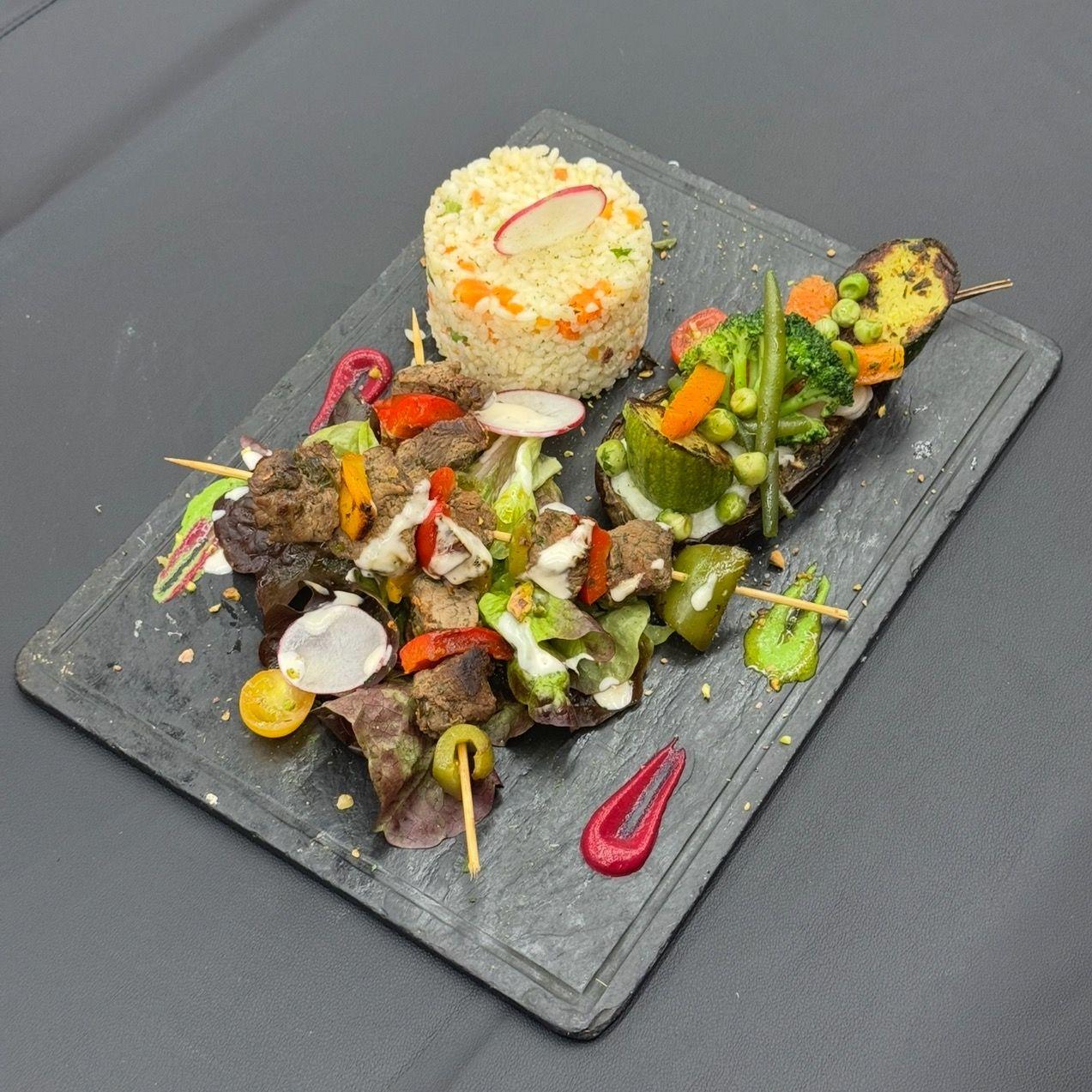 Brochettes Viande hachée