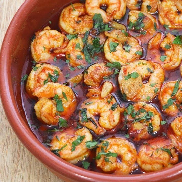 Tajine Gambas Pil pil
