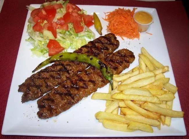 Brochettes Viande Hachée