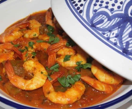 Tajine Pil - Pil Crevettes
