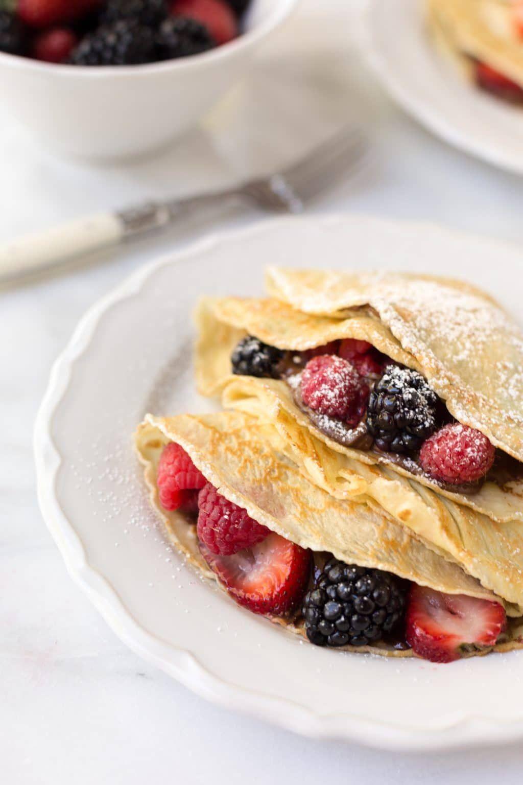 Crêpe Nutella Fruits Au Choix