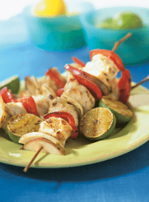 Mini Brochettes (Poulet, Porc, Lotte)