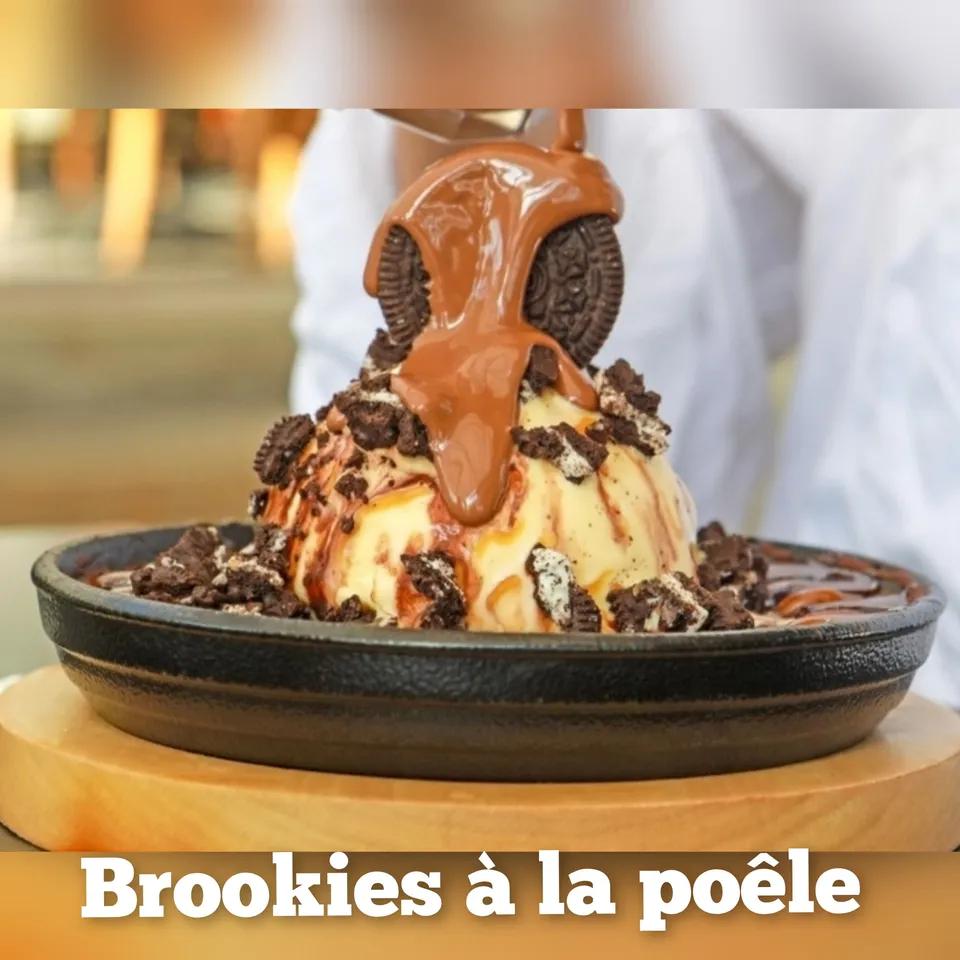 Brookies à la poêle