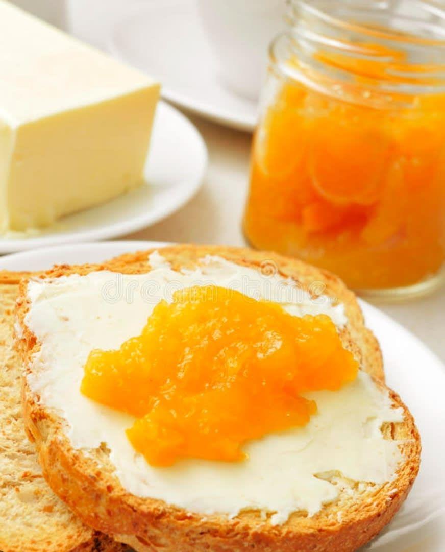 Beurre, Confiture , Fromage et Miel