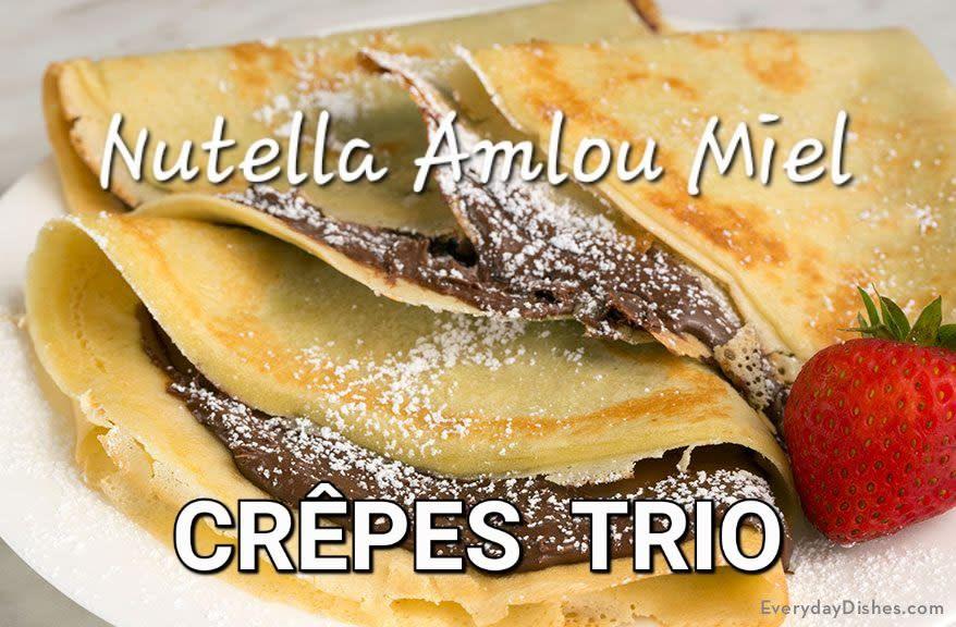 Crêpe Trio