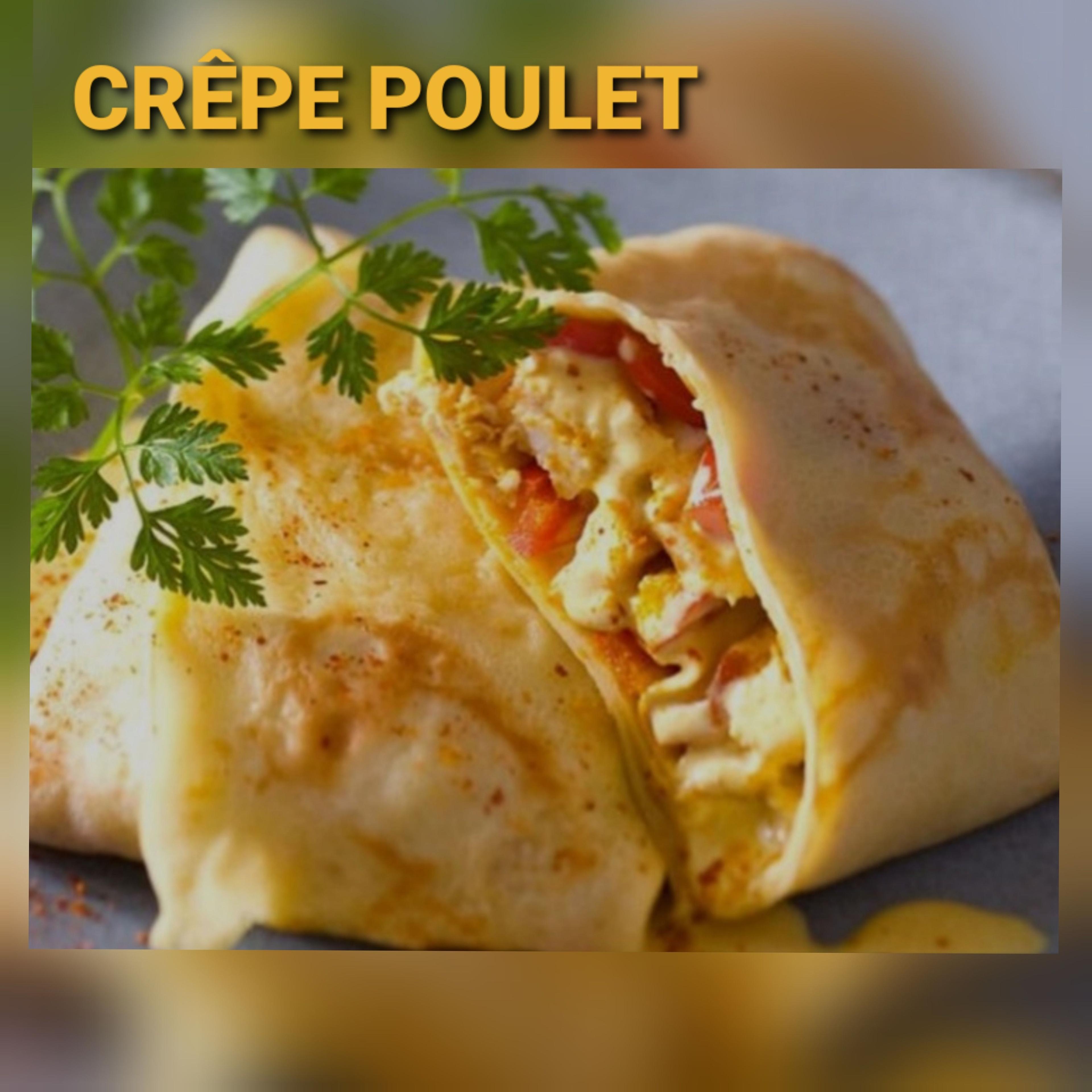 Crêpe Poulet fromage
