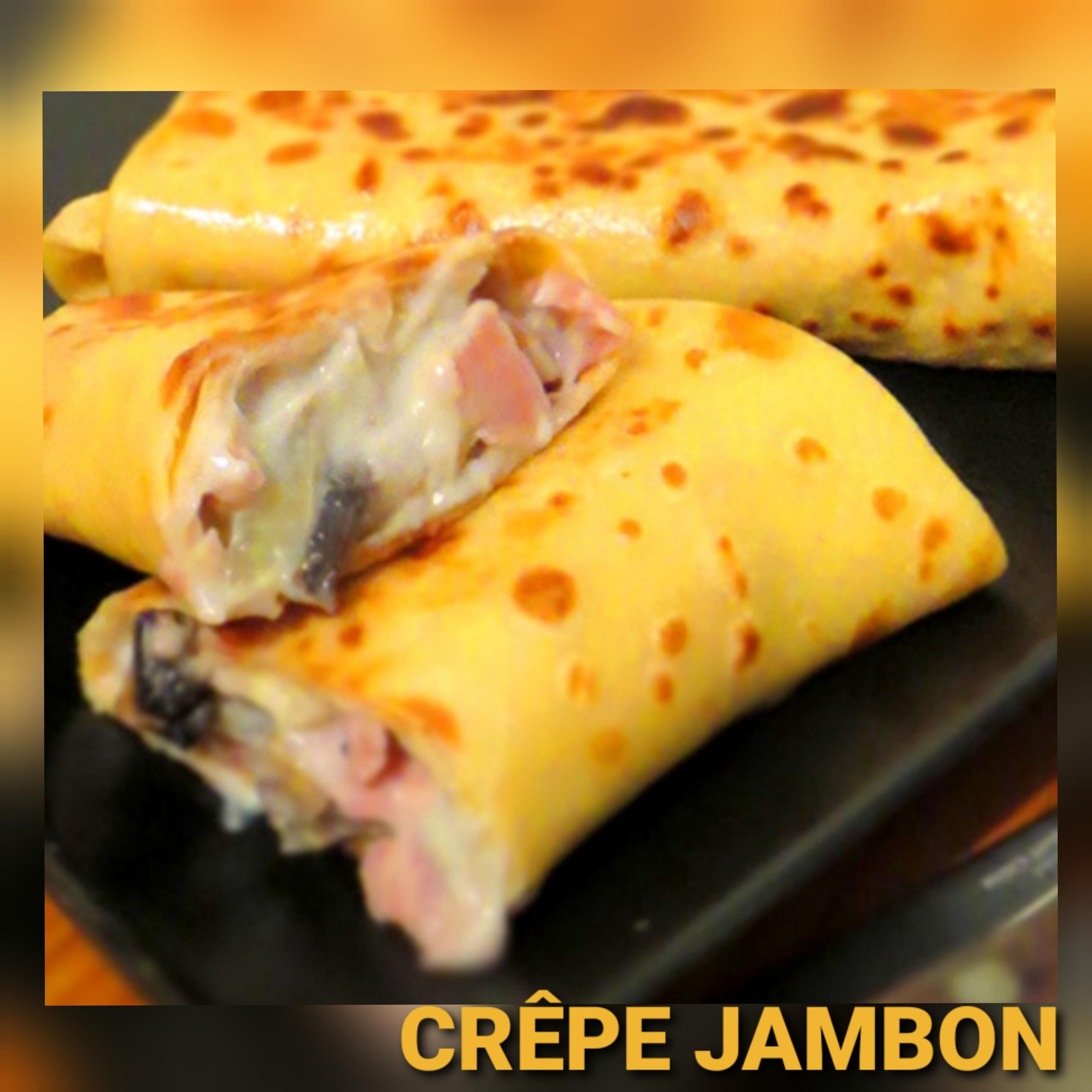 Crêpe Jambon fromage