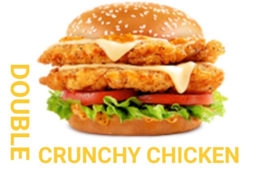 Double Crunchy Chicken Burger