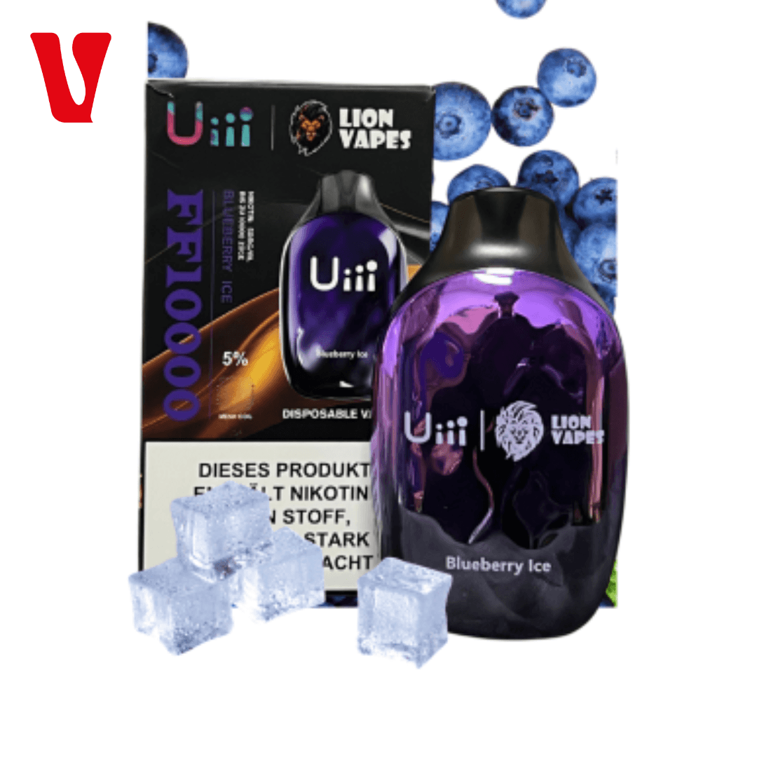 Lion Uiii 10000 puffs Blueberry Ice 5%