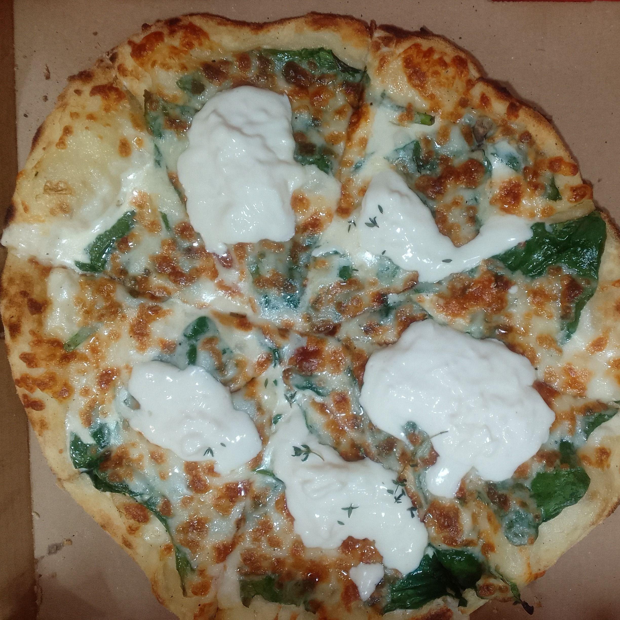 Épinards stracciatella