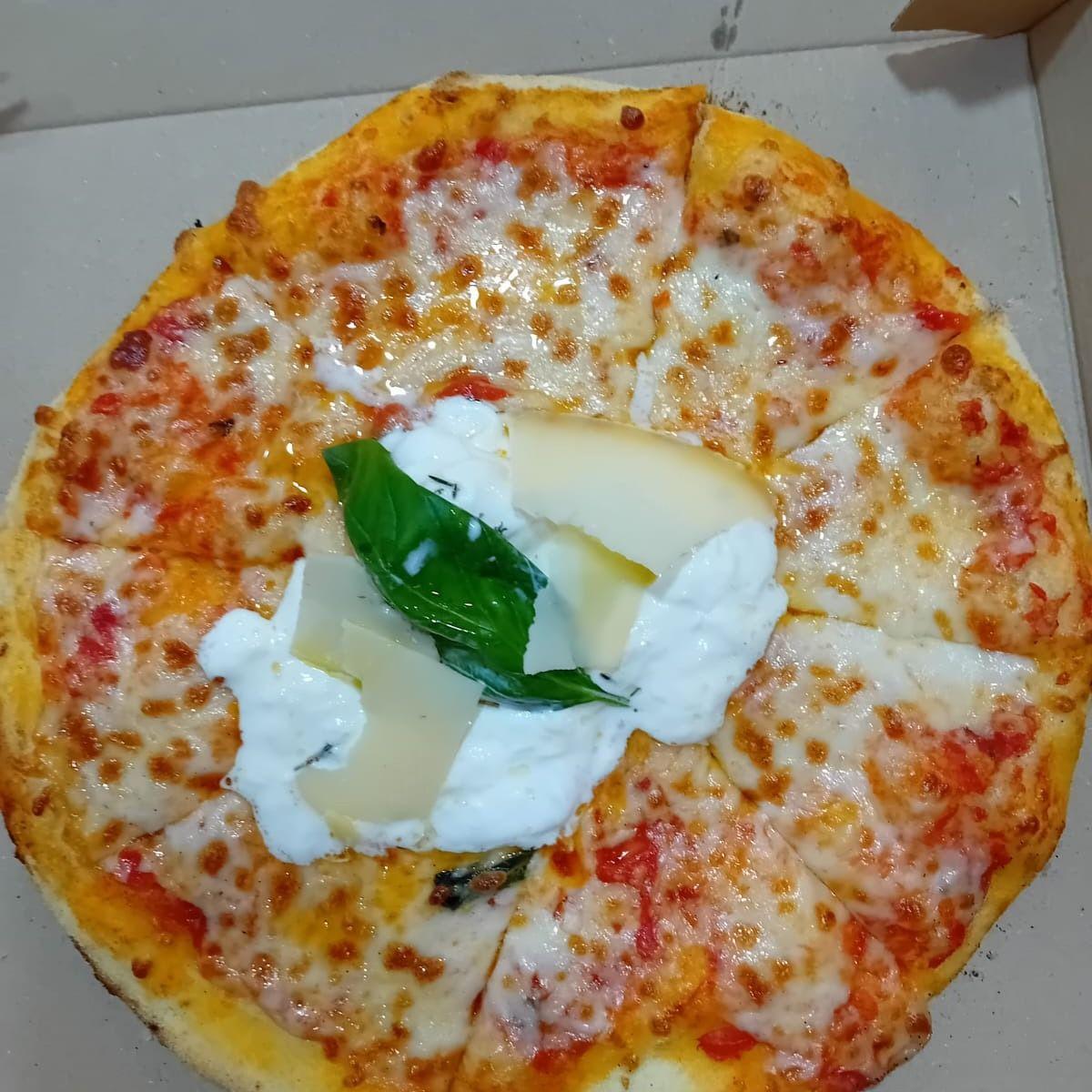 Margherita stracciatella
