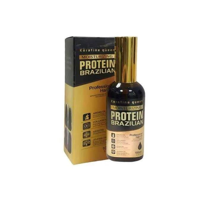 Keratine Queen Moisturizing Protein Brazilian Huile De Cheveux Anti Chute