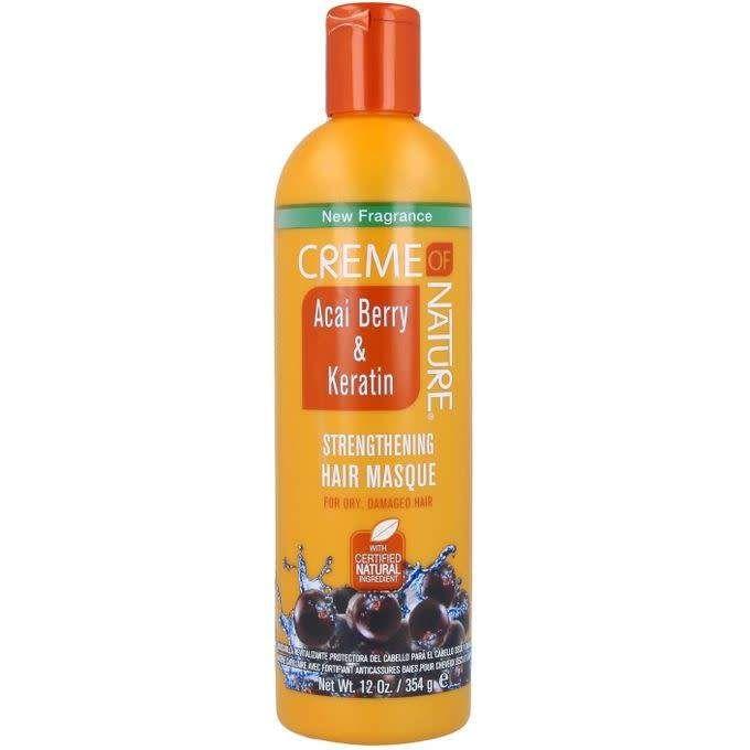 Creme Of Nature Acai Berry & Keratin Masque Pour Cheveux Secs & Abîmés