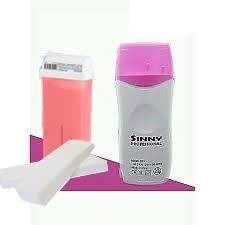 Kit Sinny  Epilation - Appareil Chauffe Cire + 1x Cartouche + 100 Bandes