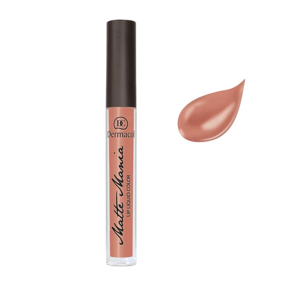 Dermacol Matte Mania Mat Liquide Lipgloss Couleur Intense Longue Durée N12