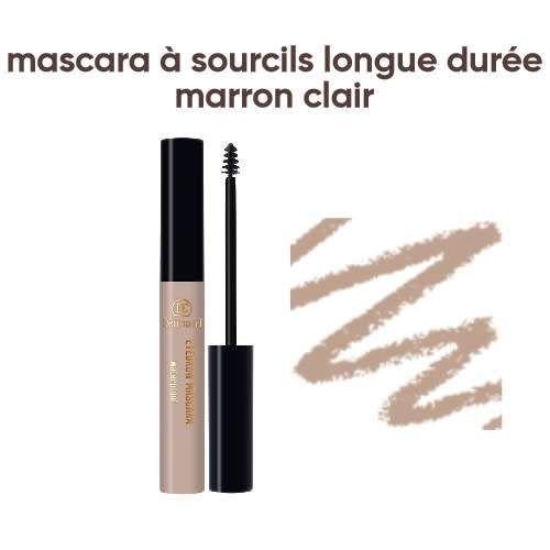 Mascara A Sourcils Longue Duree Resistant L'eau( Marron Claire )