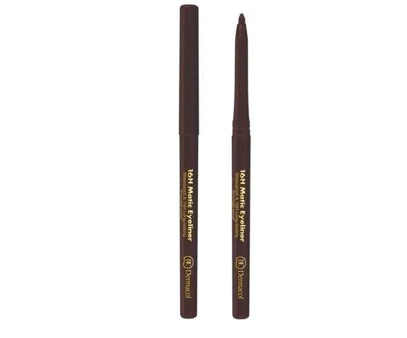 Dermacol 16h Matic Eyeliner Cremeux Resistan A L'eau- Marron -