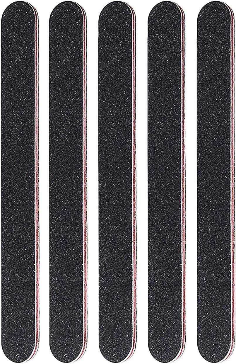 Rnitle 4pcs Lime À Ongles Professionnelle,