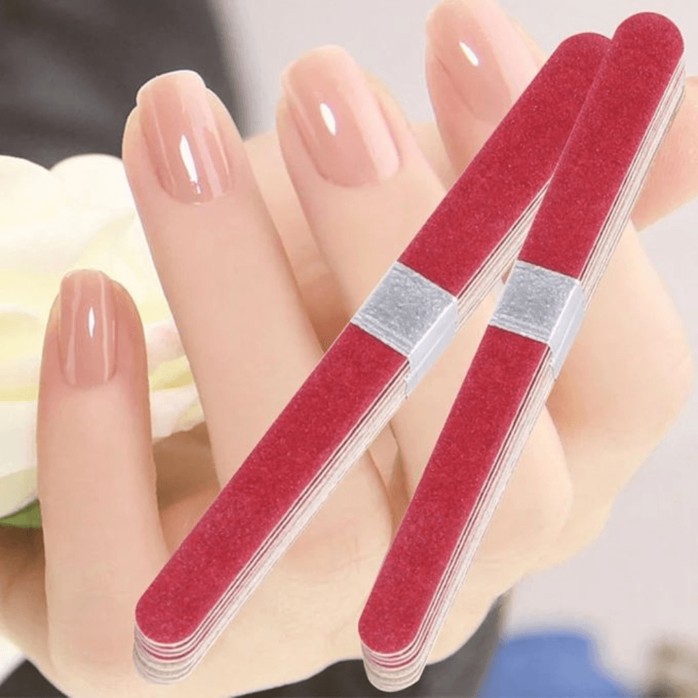 12 Pièces Limes À Ongles