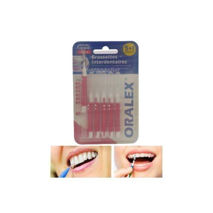 Oralex Brossettes Interdentaires 1,3-1,5 Mm Souple Et Flexible
