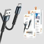 V8  Plustar 2.4a Câble Usb  Nylon Tressé  Charge Rapide