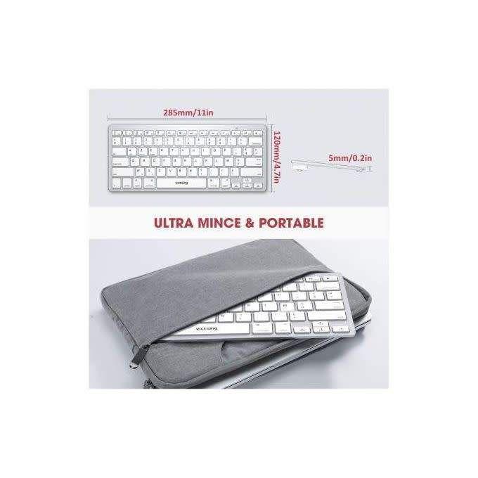 Aeron Clavier Sans Fil,clavier Bluetooth Portable