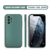 Case Samsung A53 5g Coque Square Silicone Vert Foncé