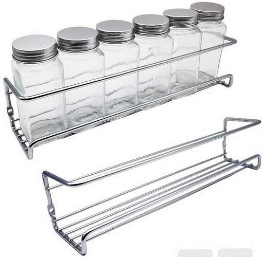 Imperial Boites A Epices + Support 8 Pieces Inox