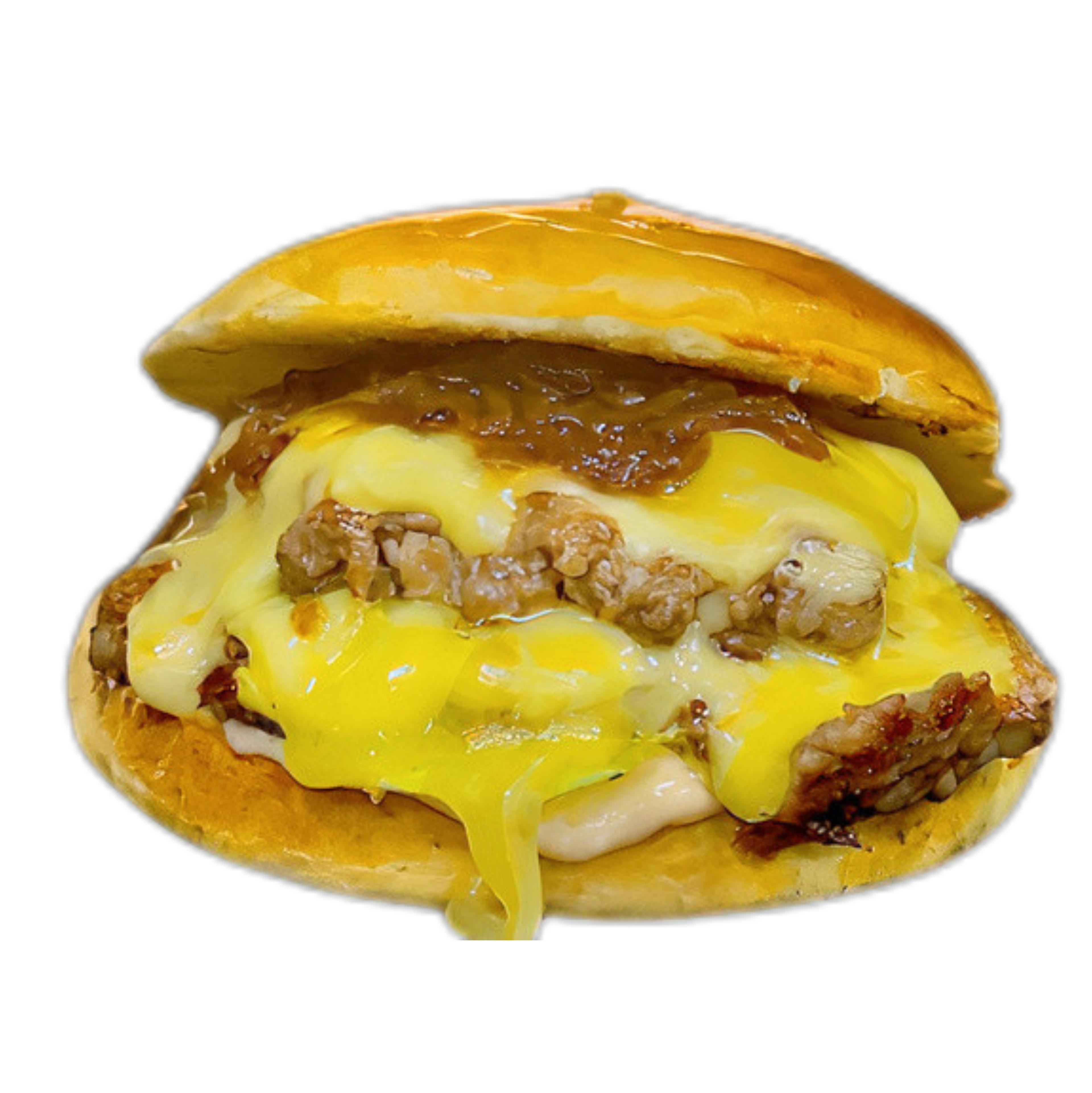 OT- Double Steak Raclette Burger