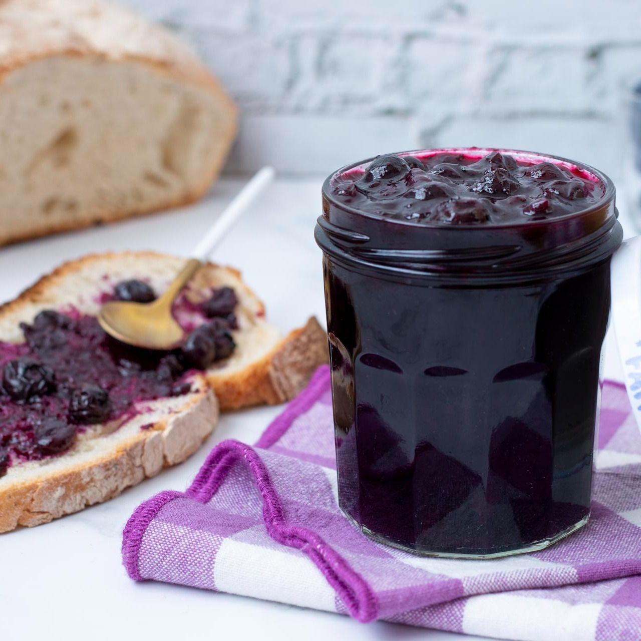 Confiture Extra De Myrtilles Sauvages 370gr