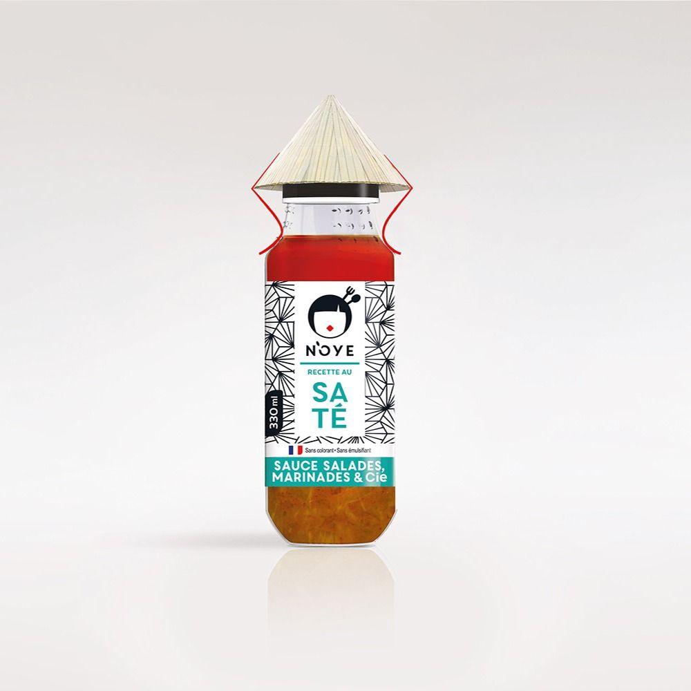 Sauce Vinaigrette Noye Au Sate 33cl