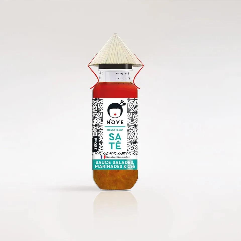 Sauce Vinaigrette Noye Au Sate 33cl