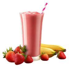 Milkshake Fraise Banane