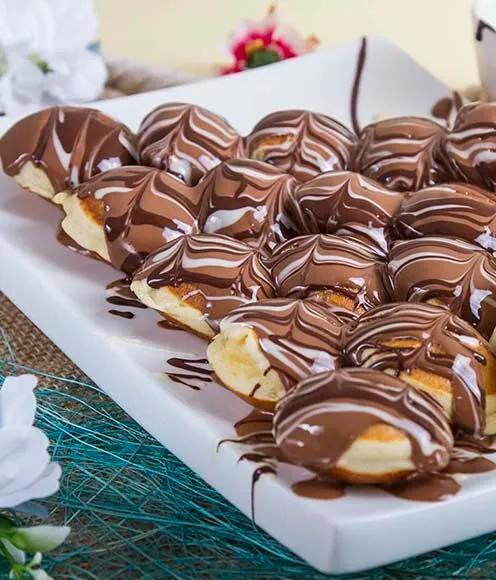 Mini Pancake Nutella Banane