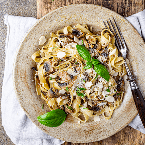 Tagliatelle Poulet Champignons