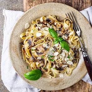 Tagliatelle Poulet Champignons