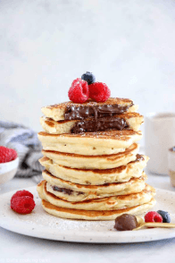 Pancake Nutella Fruit de Saison