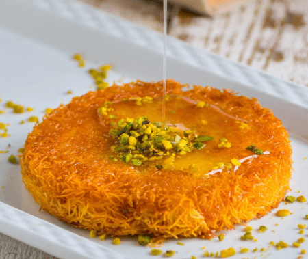 كنافة عادية بالفستق